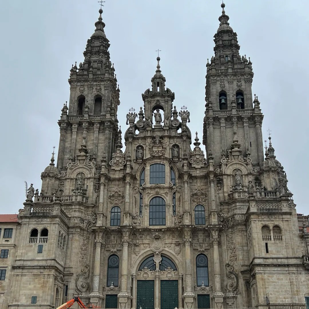 Santiago de Compostela Cathedral - final destination of Santiago Ways pilgrimage