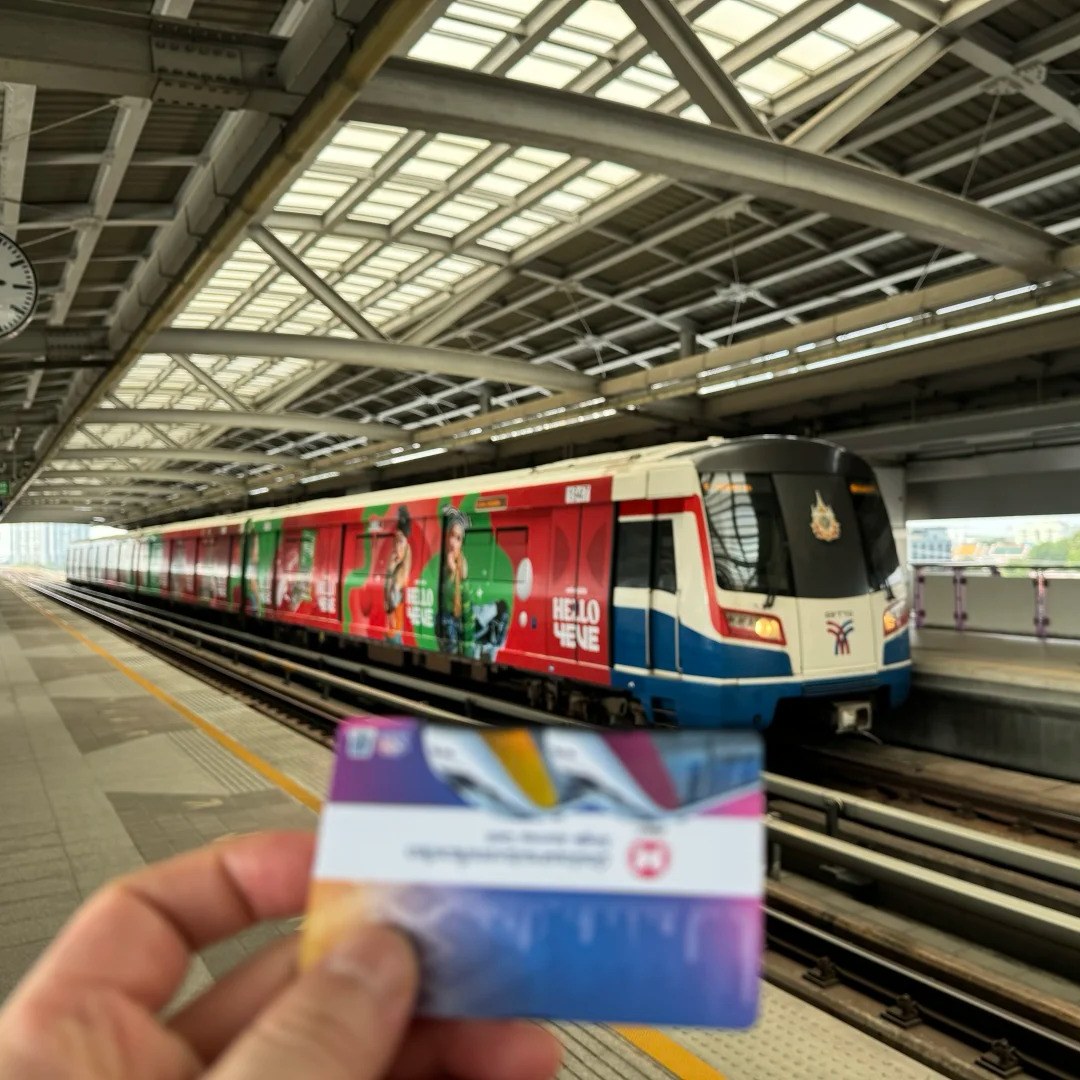 Solo female travelers using public transport with travel card