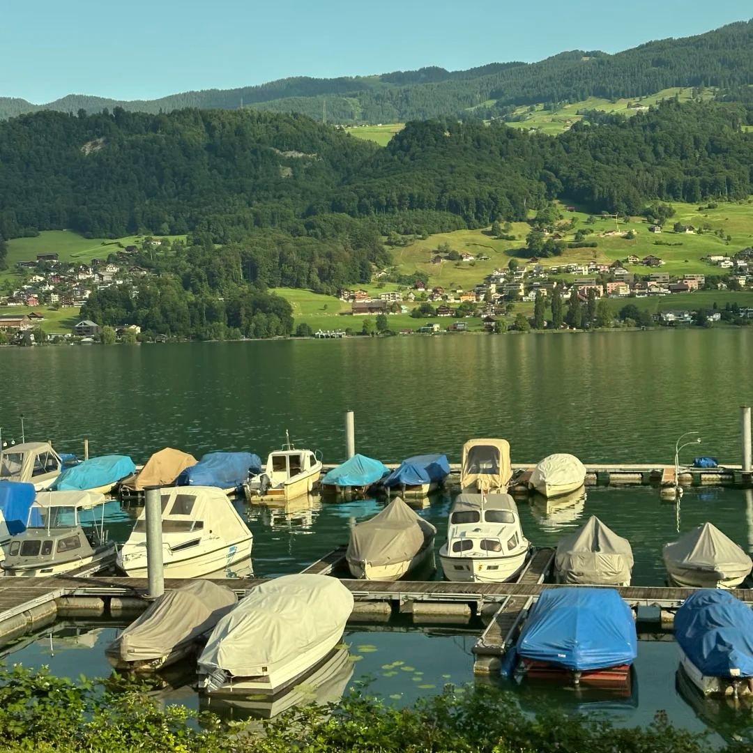 Swiss culture guide lakeside boats showing local lifestyle