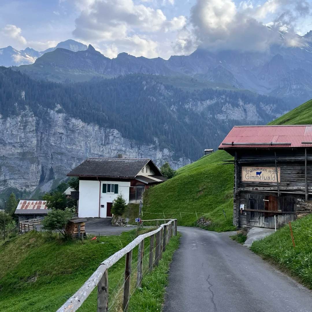 Switzerland itinerary guide traditional mountain village pathway