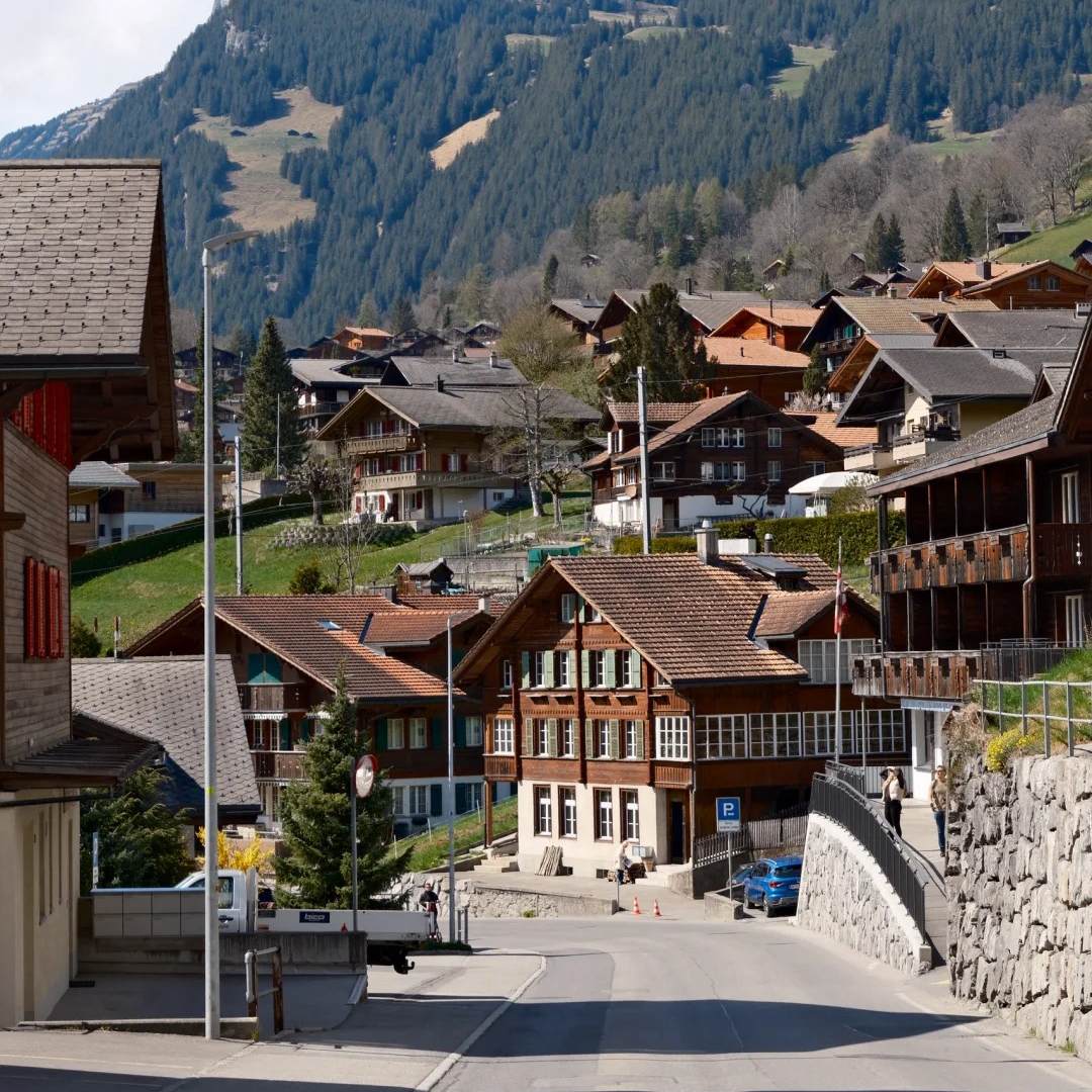 Switzerland itinerary guide traditional Swiss chalets and village architecture